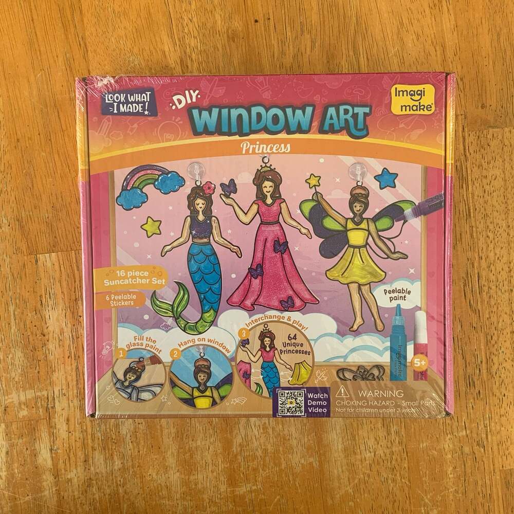 Imagi Make DIY Window Art – Princess Suncatcher Kit
